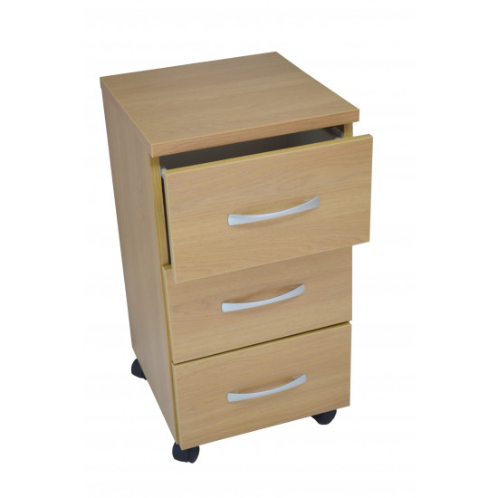 Contract 3 Drawer Bedside