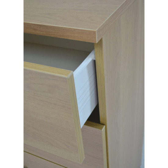 Contract 3 Drawer Bedside