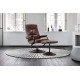 Memphis Swivel Chair and Footstool