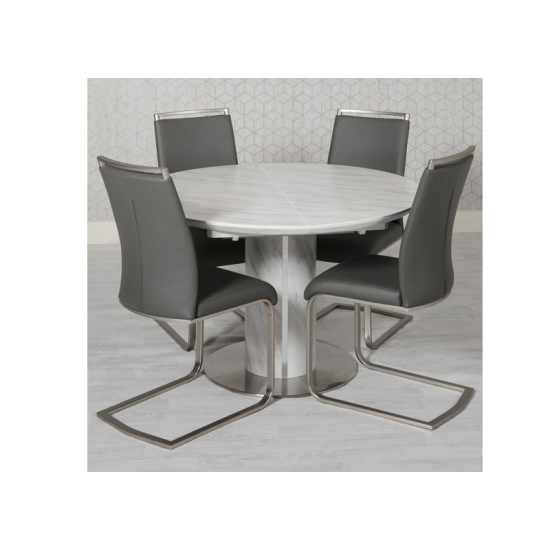 Allure Round Extending Dining Table
