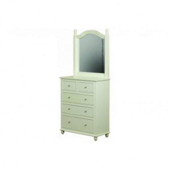 Sophie 5 Drawer Chest with Optional Mirror