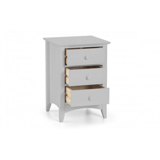 Cameo 3 Drawer Bedside Chest