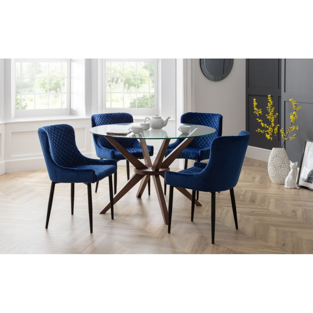 Blue Dining Chairs Velvet Off 65, Navy Blue Velvet Dining Chairs
