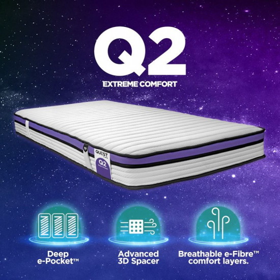 Quest Q2 Extreme Comfort Deep E-pocket Childrens Mattress