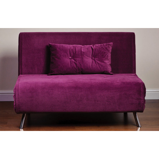 Panache Sofabed, Purple Sofa Bed