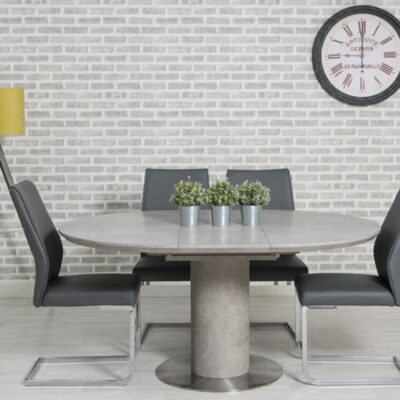 Delta Round Extending Dining Table