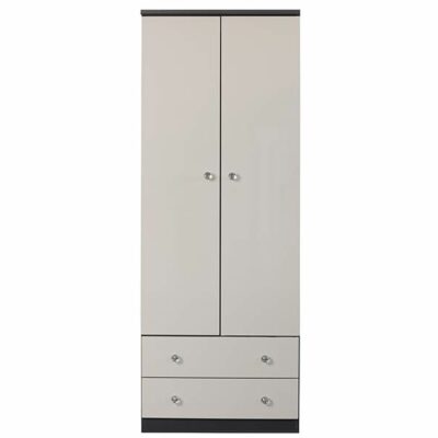 Leora 2 Door 2 Drawer Wardrobe
