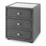 Sorrento 3 Drawer Bedside